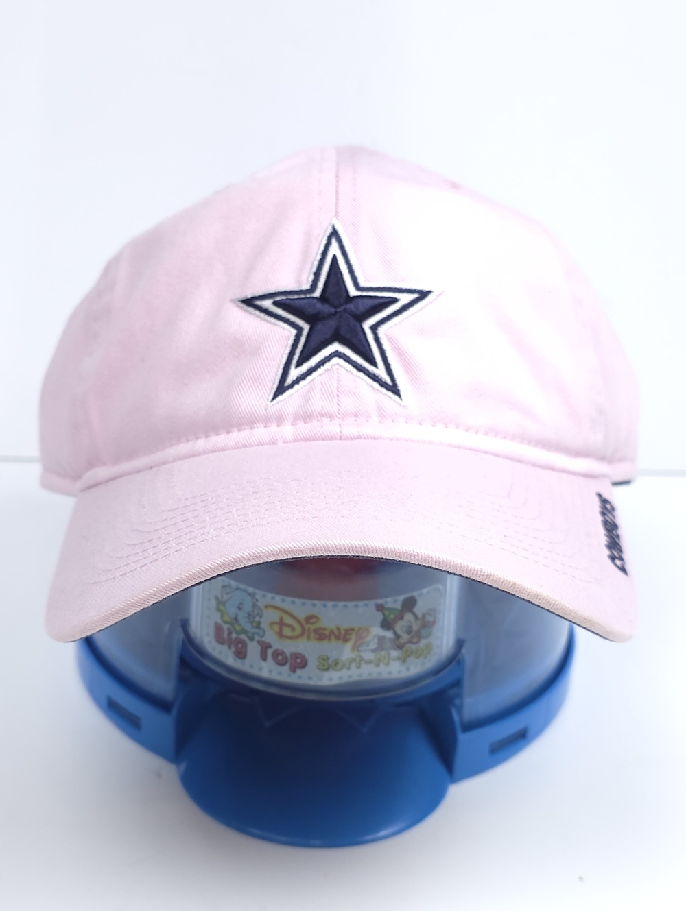 Dallas Cowboys NFL Reebok Cap Pink Embroidered Star Strapback